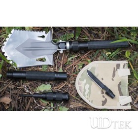 Outdoor survival multifunctional aluminum alloy shovel UD21950CB